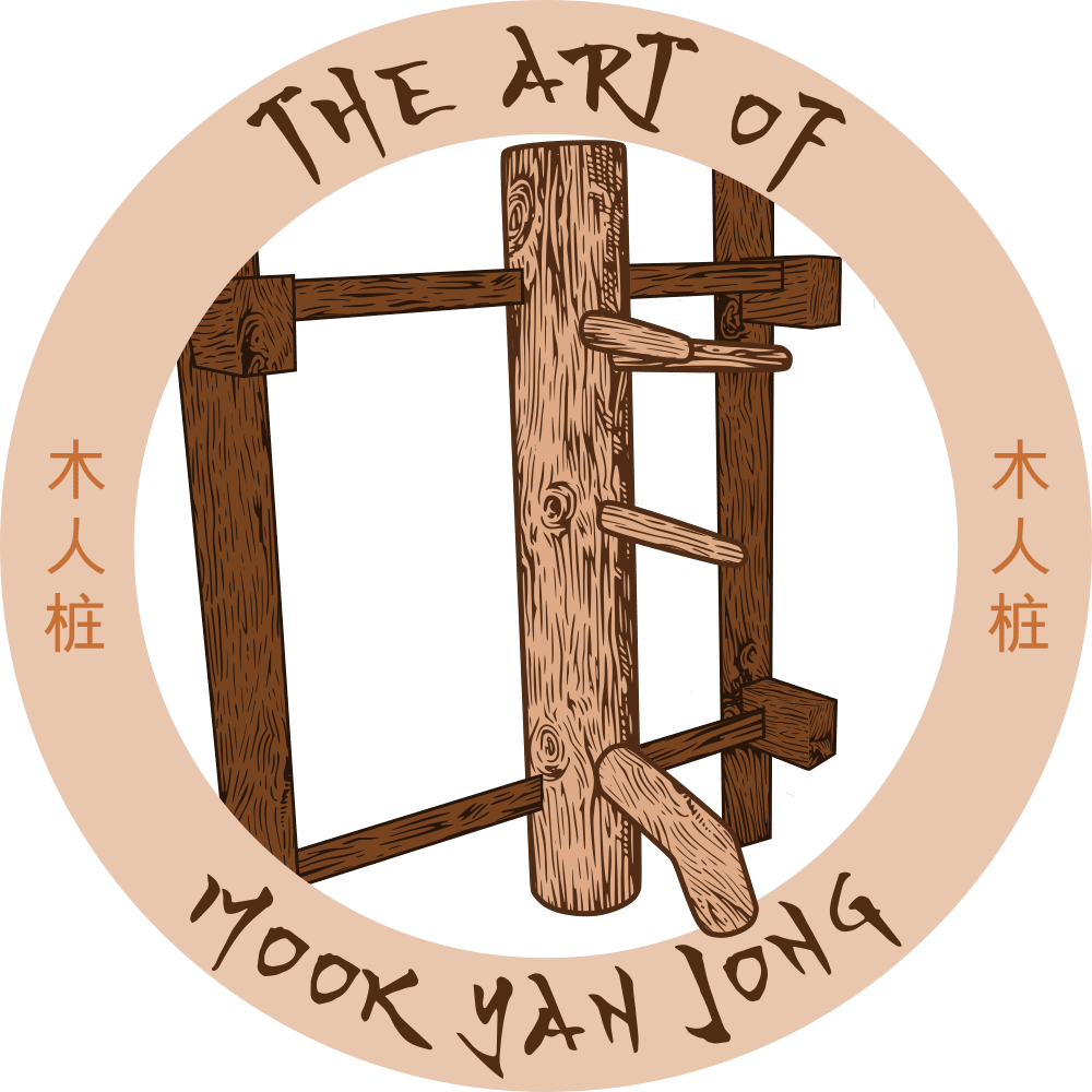 The Art of Mook Yan Jong-Wing Chun wooden dummy training emblem