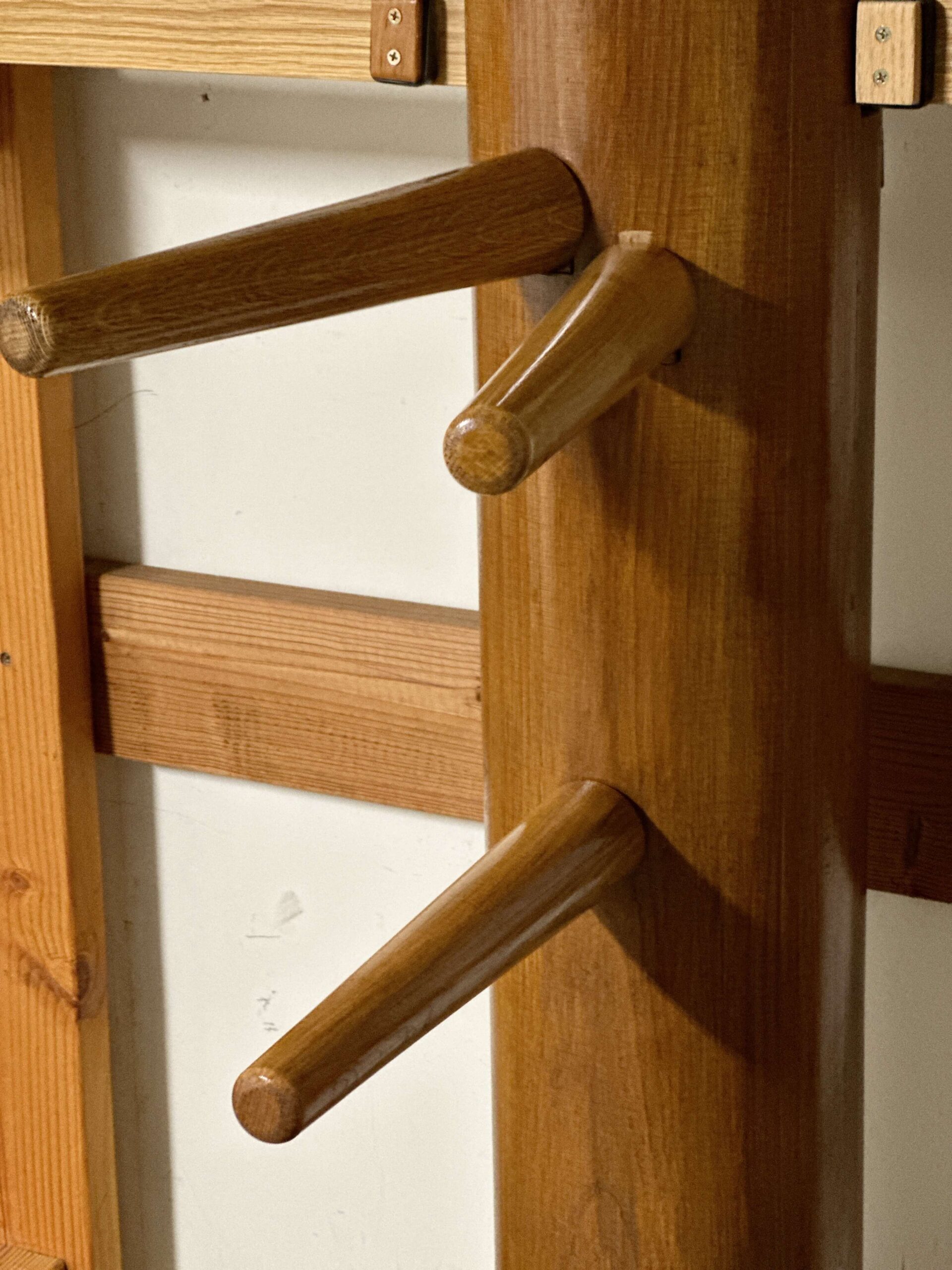 Wing Chun wooden dummy setup for home martial arts training